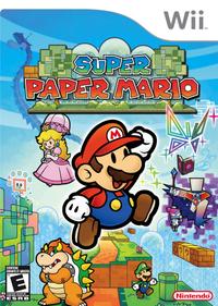 Super Paper Mario boxart